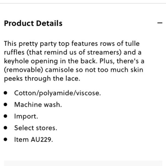 J. Crew Red Lace Top with Tulle Ruffle 2X $128 - Picture 10 of 10